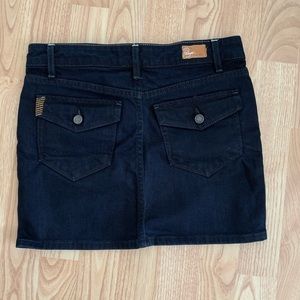 PAIGE denim mini skirt NWOT size 24